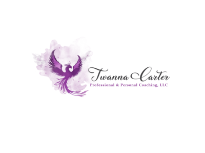 Purple Rising Phoenix logo; Career Coaching for Black Women