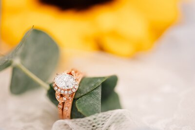 Close up of wedding Ring