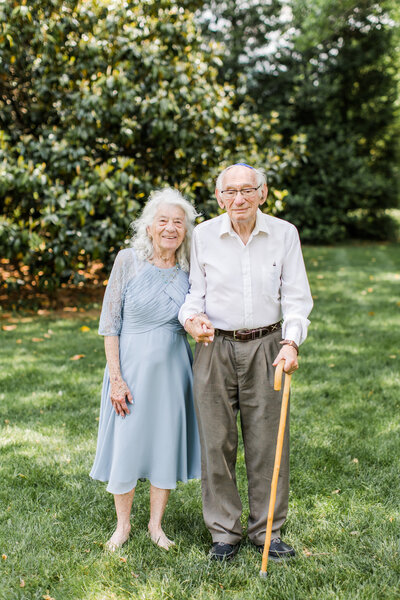 grandparents at wedding