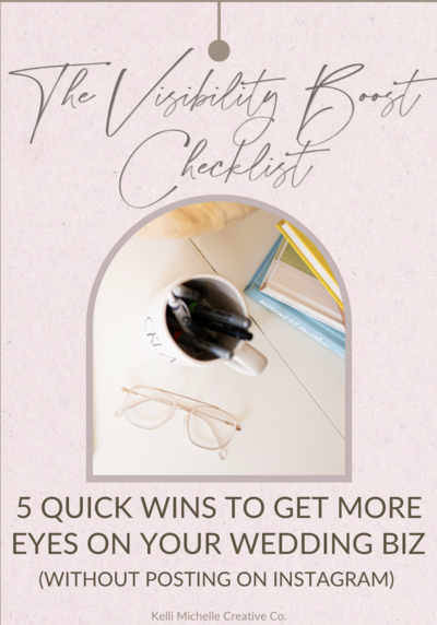 A quick checklist for SEO visibility boost for wedding professionals