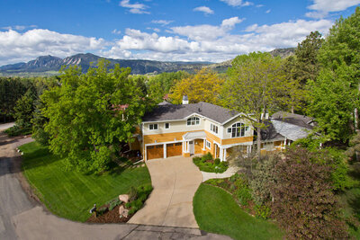 Residential real estate aerial photography