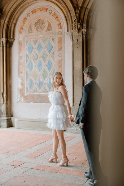 Destination Engagement session in central park New York City