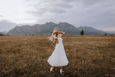 senior photoshoot in boulder