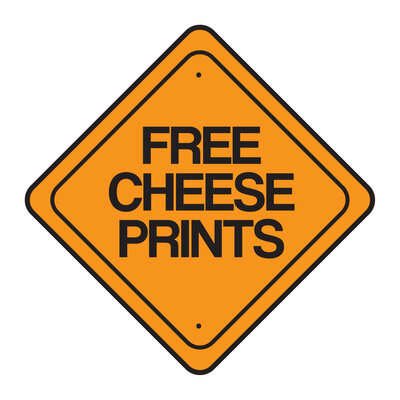 Free Cheese prints is a local screen printing studio who offers commercial services as well as their own western inspired tees.