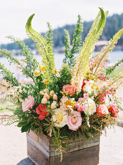 Lake Tahoe Wedding florist