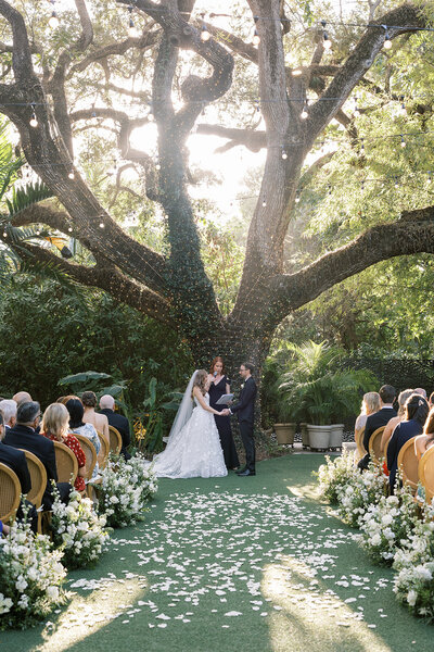 Tuscany Italy wedding in a beautiful garden captured by Sunny Lee Photo