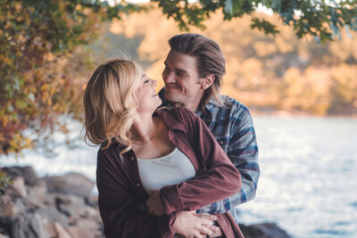 Morgan & John's Engagement Photo | New Hampshire Wedding Photographer