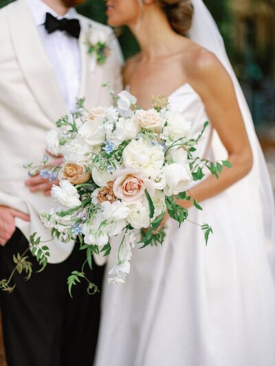Bride's dress
