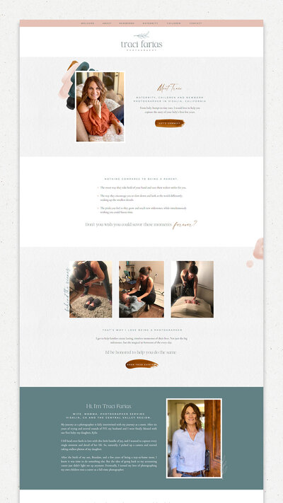 Custom Showit Website Design for Photographers