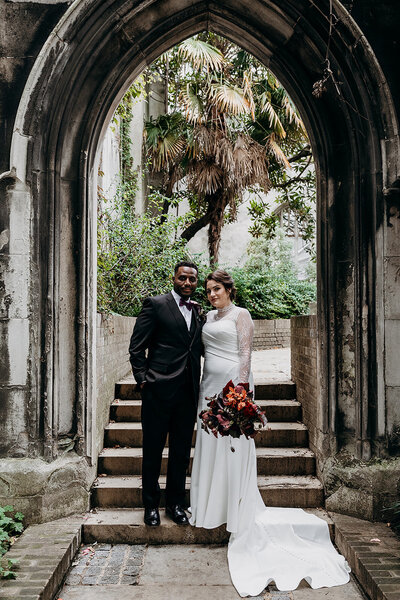 Michaela and Leo's Intimate Wedding: St Dunstan-in-the-East and The Hackney