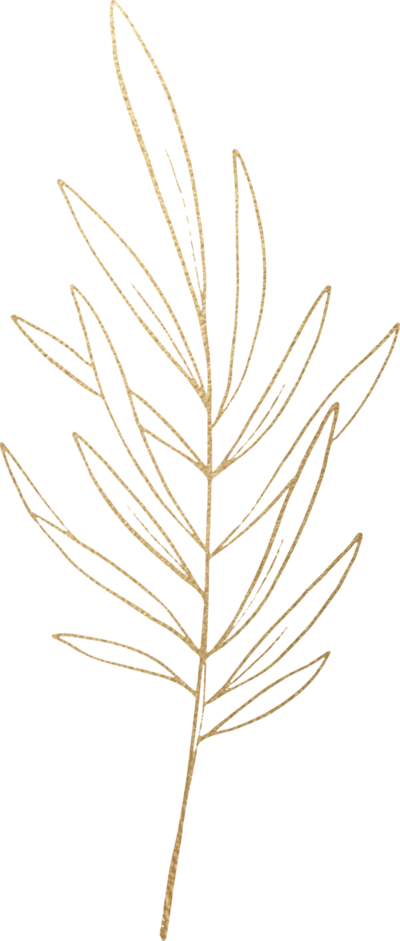 Gold Leaves Graphic