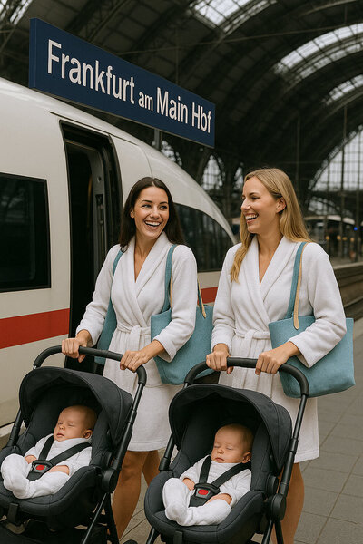 Hauptbahnhof Frankfurt zum Baby Spa