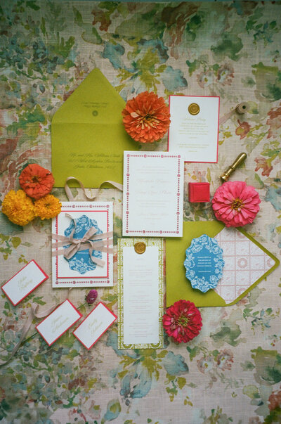 Glass Chapel West - Colorful Garden Party Styled Shoot on Film - Wynkoop Photography-10