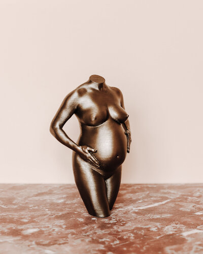 3d belly beeldje