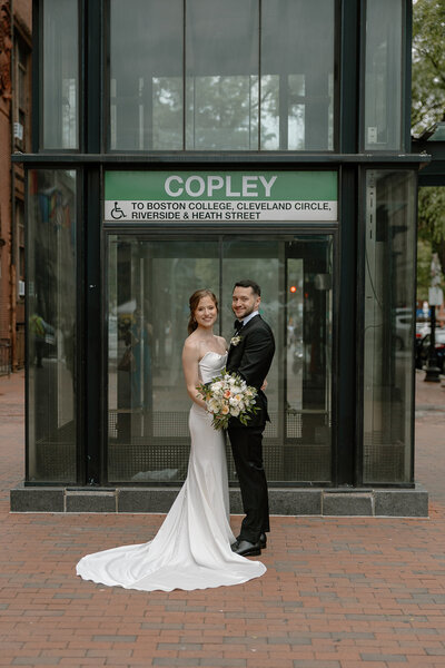 Boston Public Library Wedding
