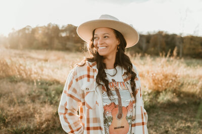 Photo of photographer Tonya Cassibry, a Charlotte family photographer focused on emotive, candid imagery.