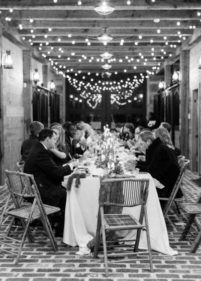 Wedding Reception at Swann Lake Stables in Birmingham, AL