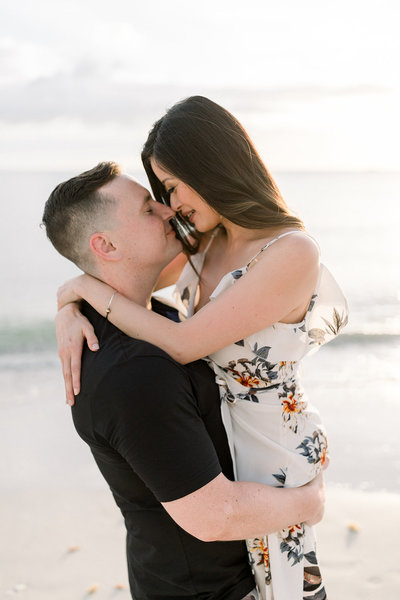 Pelican Bay Club Engagement Photos Naples Wedding Photographer