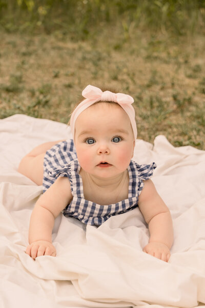 Baby photo from a family photoshoot
