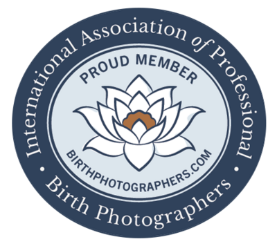 International Association of Professional Birth Photographers logo - Proud member