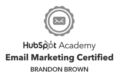 HubSpot Cert Badge Email Marketing