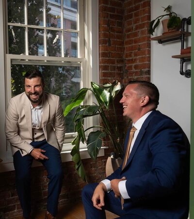 two guys in suits