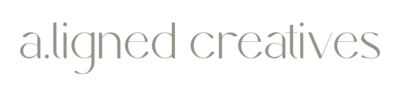 Logo branding agency A.ligned Creatives