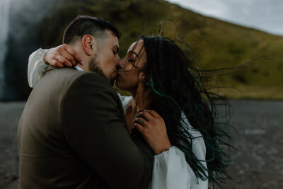 Kvernufoss Elopement in Iceland