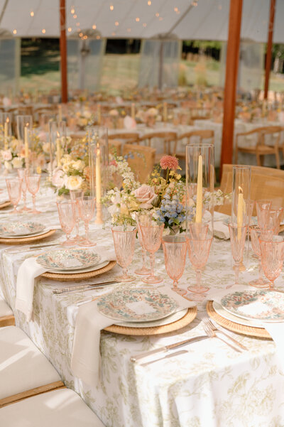 bride and groom dancing. under a sail cloth tent reception designed by wedding planners in Cleveland Ohio, Sirpilla Soirees