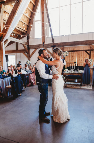 Couples first dance