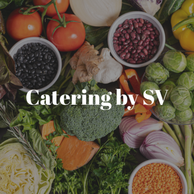 Food photography Williamsburg VA – styled catering brand photography for Catering by SV