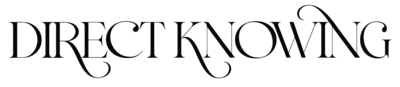 Direct Knowing logo-inspiring visionary business owners scale to 7-figure and beyond through non-conventional methods