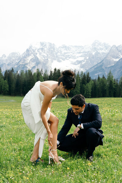 Dolomites Elopement Photography