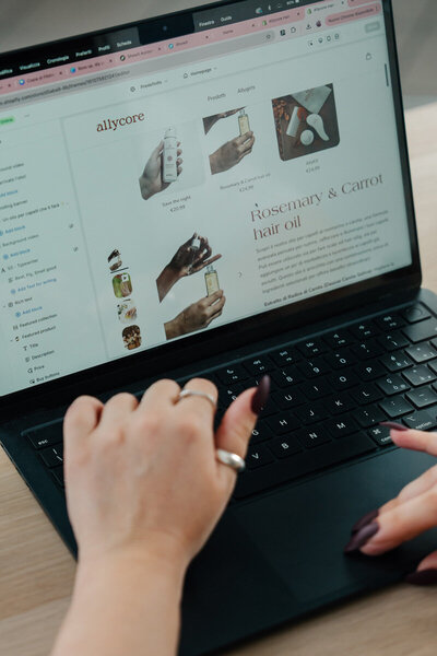 e-commerce su shopify personalizzato