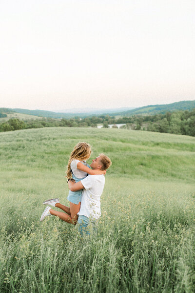 Brookeside Gardens engagement | spring engagement photo | chelsea schaefer photography