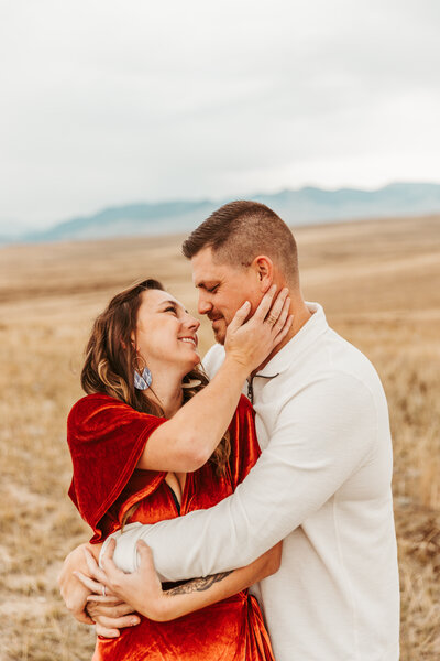 Engagement shoot on river