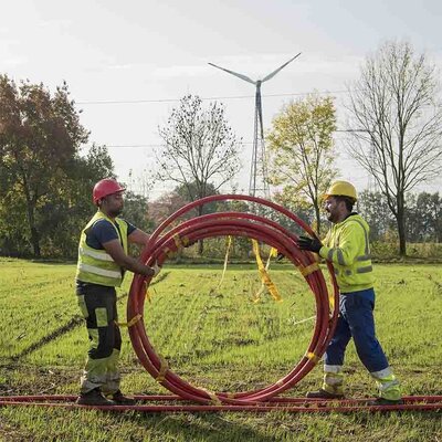 Windturbine aansluiting