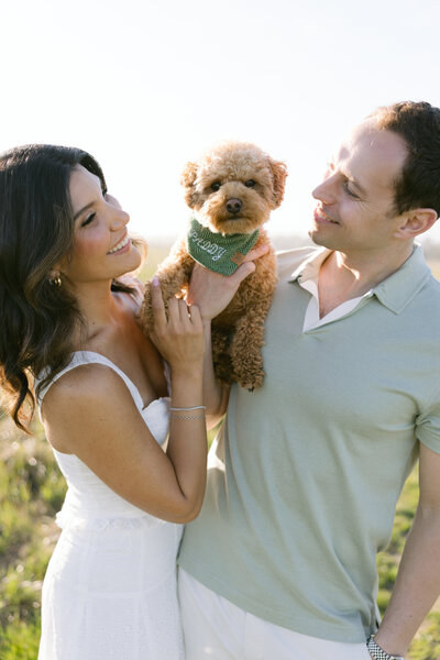 golden hour engagement session in california