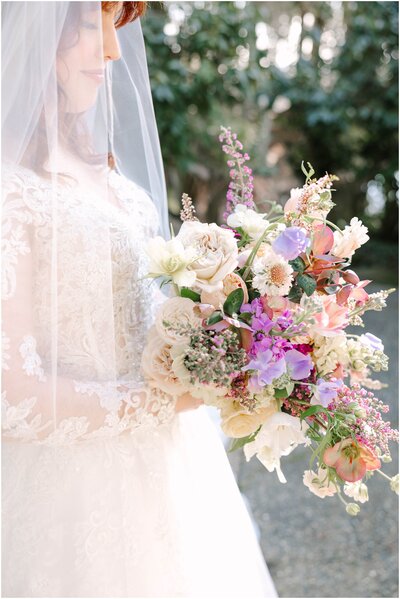 A Chateau Lill spring themed wedding
