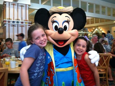 Experiencing Disney with children