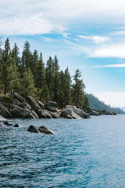Water of North Lake Tahoe - California and Nevada