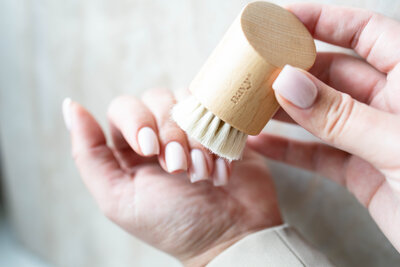 Navy brush