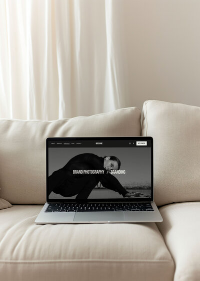 Portfolio project three brand and website mockup9
