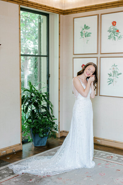 Gena & Matt's Wedding at the Dallas Arboretum | Dallas Wedding Photographer | Sami Kathryn Photography-46
