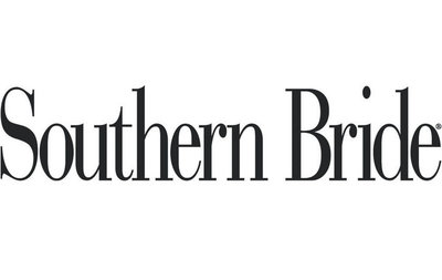 Logo of Southern Bride Magazine with elegant script typography, featuring Luke and Ashley Photography, D.C. Wedding Photographers.