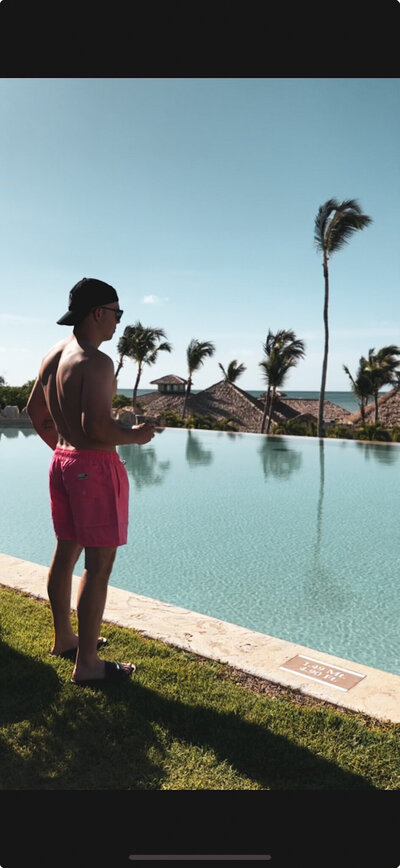 man in Punta Cana