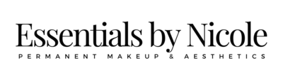 Essentials by Nicole PMU and lash and esthetics salon logo in West Springfield, Massachusetts