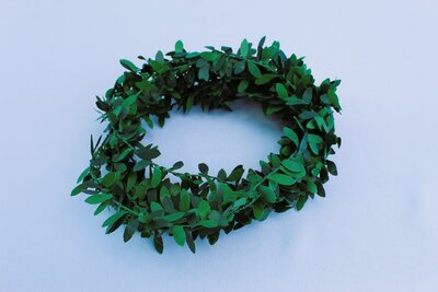 green wreath