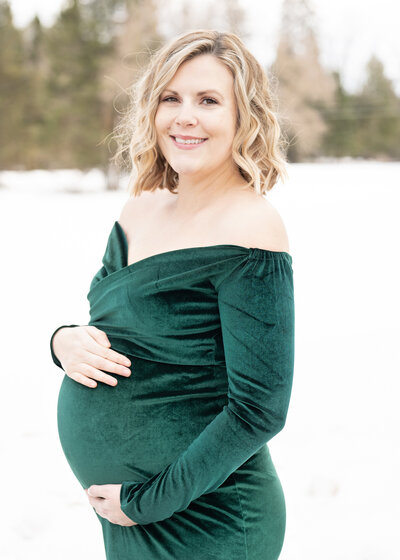 Maternity session in Iron Mountain