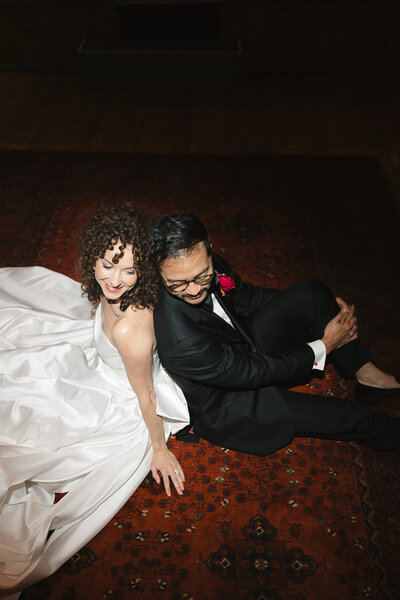 fun editorial wedding photos